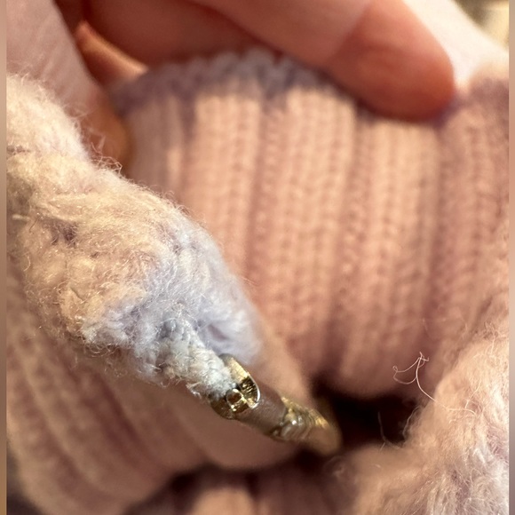 PRICE FIRM🎀Lilac wool zip up sweater - Picture 10 of 13